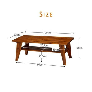 ローテーブル センターテーブル おしゃれ リビング コーヒー 応接 机 50×100 長方形 4人 約 高さ40 無垢 西海岸 アンティーク ヴィンテージ レトロ