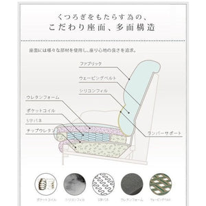 ソファー 1人掛け 一人暮らし コンパクト ミニ 小さめ レザー 革 合皮 幅96 95cm ハイバック ヘッドレスト 脚 モダン スタイリッシュ デザイナーズ 高級