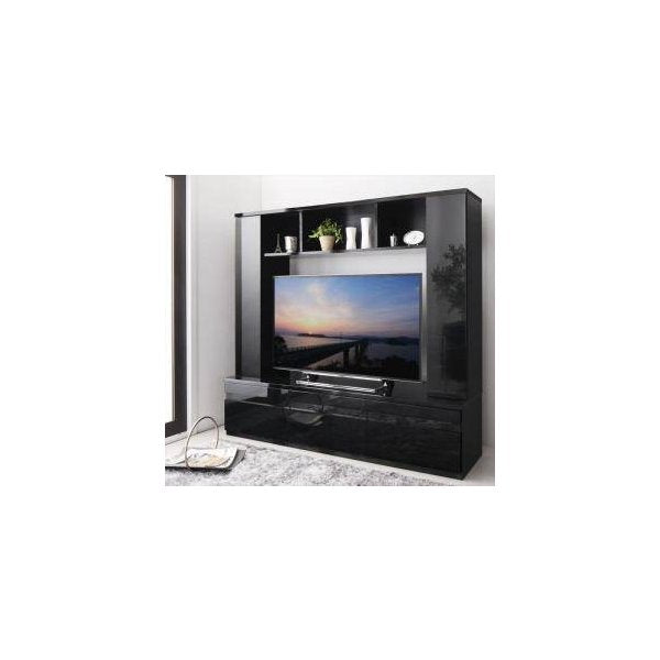 kag-35019 テレビ台 北欧 Wii コード 配線 ルーター 収納 幅170 ハイタイプ 高い 鏡面 引き出し ガラス シンプル モダン 高級 壁寄せ 壁面 43型 45型 48型 49型 50型 55型