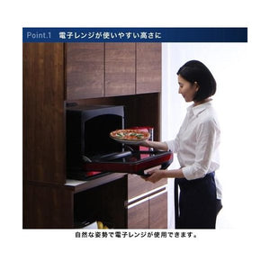 食器棚 キッチン 収納 ラック 大容量 約 幅120 奥行45 高さ185 ハイタイプ ワイド 大型レンジ 引出 コンセント 炊飯器 スライド ヴィンテージ ブルックリン