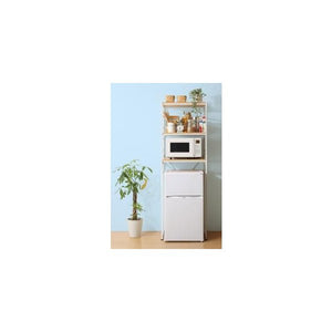 レンジ台 食器棚 棚 ラック コンパクト 炊飯器 キッチン収納 約 幅60 奥行45 高さ180 ハイタイプ スリム コンセント ゴミ箱上 冷蔵庫上 モダン 高級