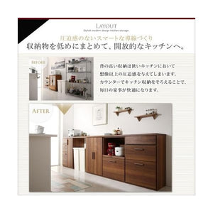 レンジ台 レンジボード レンジラック ×2 食器棚 カップボード 大容量 炊飯器 キッチンラック (レンジ台 ＋レンジ台 ＋食器棚)