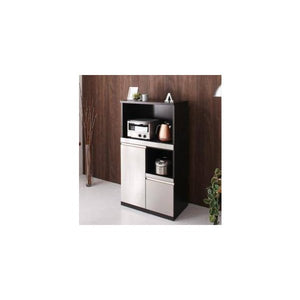 レンジ台 食器棚 キッチン 収納 ラック ロータイプ コンパクト 炊飯器 組立付 約 幅70 奥行40 高さ125 低い 薄型 スリム 日本製 引出 コンセント スライド