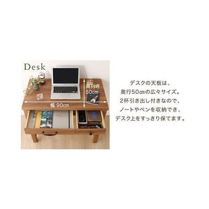 パソコンデスク ＋ キャビネット おしゃれ 北欧 ミニ 食器 棚 収納 ラック ロータイプ 机＋キャビネット) 木扉