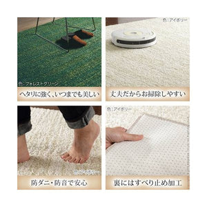 ラグ カーペット おしゃれ ラグマット 滑り止め ずれない 洗える 絨毯 北欧 安い 厚手 日本製 ふっくら ふかふか 子供 防音 防ダニ 3畳 長方形 200×300