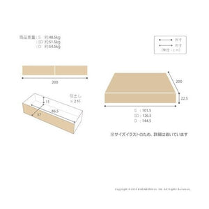 ベッド セミダブル ベット ベッドフレーム おしゃれ 安い 北欧 一人暮らし SD チェスト ベッド下収納 引き出し付き 大容量 収納 収納付き 国産 日本製 フレーム
