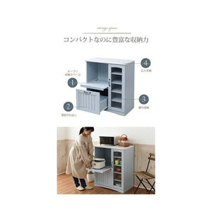 食器棚 レンジ台 ロータイプ 引き出し おしゃれ 北欧 キッチン 収納 棚 ラック コンパクト ミニ 大容量 カウンター 炊飯器 コンセント スライド アンティーク