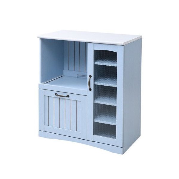 キッチン収納 食器棚 コンパクト kag-36576 食器棚 レンジ台 ロータイプ 引き出し おしゃれ 北欧