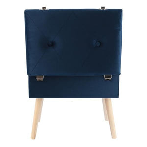 オットマン チェア スツール 足置き 低い 椅子 いす おしゃれ 北欧 アンティーク 安い チェアー 腰掛け シンプル ブルー