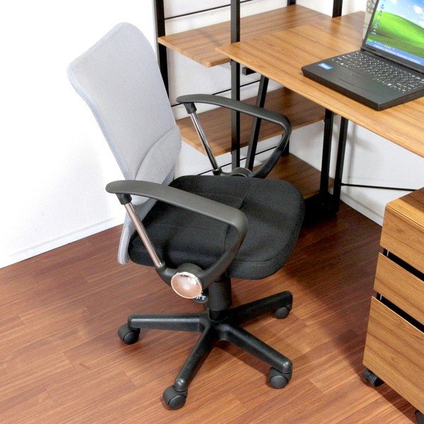 kag-36647 オフィスチェア 事務椅子 キャスター付き椅子 キャスター 椅子 パソコンチェア デスクチェア グレー