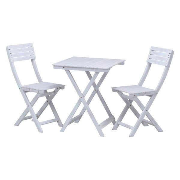 kag-36680 ガーデンテーブル + ガーデンチェア 椅子 セット 屋外 カフェ テラス ガーデン 庭 ベランダ バルコニー アジアン ホワイト