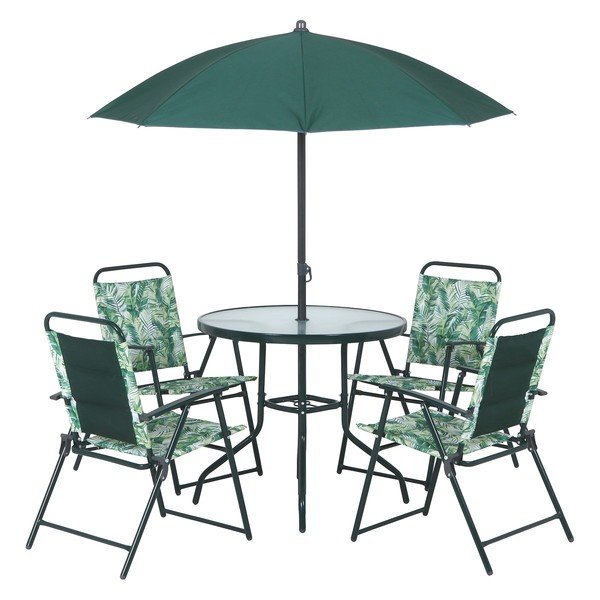 kag-36681 ガーデンテーブル + ガーデンチェア 椅子 セット 屋外 カフェ テラス ガーデン 庭 ベランダ バルコニー アジアン グリーン