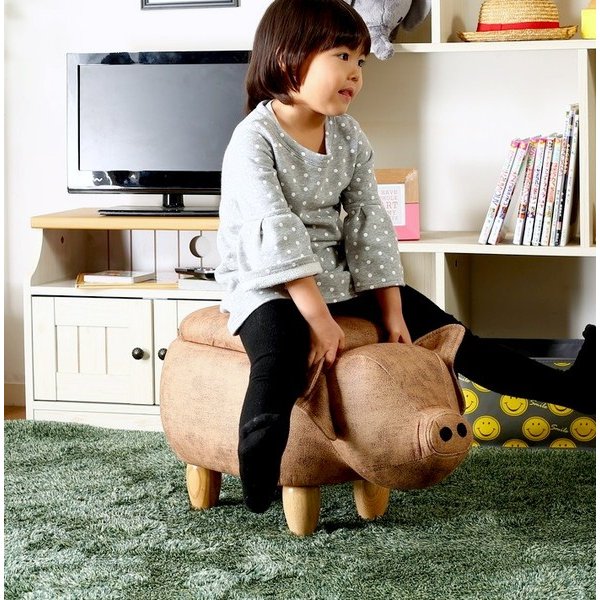 kag-36730 椅子 スツール 低い いす おしゃれ 北欧 木製 アンティーク 安い チェア チェアー 腰掛け シンプル ブタ 幅65 奥行35 高さ38