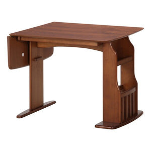 ダイニングテーブル おしゃれ 安い 北欧 食卓 テーブル 単品 モダン 机 会議用テーブル ブラウン 幅90～120 奥行75 高さ71