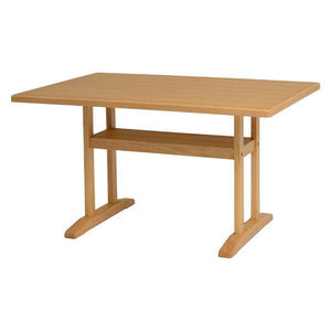ダイニングテーブル ロータイプ おしゃれ 安い 北欧 食卓 テーブル 単品 モダン 机 会議用テーブル 3人 4人 オーク スタイリッシュ 120×80 高さ62