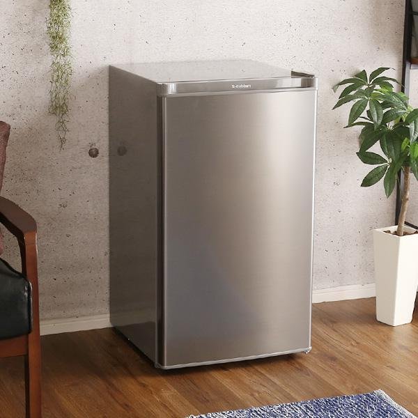 kag-37935 冷凍庫 おしゃれ コンパクト ミニ スリム 小さい 小型 薄型