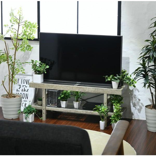 黒い木製テレビ台・テレビボード 送料無料】 210cm 大型テレビ台 ローボード 扉付き テレビボード