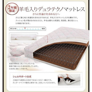 セミダブルベッド 一人暮らし SD マットレス付き チェスト ベッド下 収納 引き出し 大容量 宮 棚 携帯 リモコン 照明 読書 ライト 電気 コンセント スマホ 充電