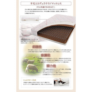 セミダブルベッド 一人暮らし マットレス付き 跳ね上げ式ベッド ガス圧 ベッド下 収納付き 大容量 宮 棚 携帯 収納 照明 読書 ライト コンセント スマホ 充電