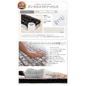 シングルベッド 一人暮らし マットレス付き 跳ね上げ式 ガス圧 ベッド下 収納付き 大容量 宮 棚 携帯 収納 照明 ライト コンセント スマホ 充電 ヴィンテージ