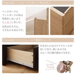 シングルベッド 一人暮らし ショート丈 マットレス付 チェスト 収納 引き出し 大容量 短い コンパクト 小さめ 宮 棚 携帯 コンセント スマホ 充電 アンティーク