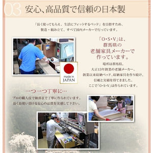 セミダブルベッド 一人暮らし SD フレームのみ ベッド下収納 収納付き 大容量 高い 床下収納スペース 全面収納 ヘッドレス すのこ 通気性 カビ ヴィンテージ