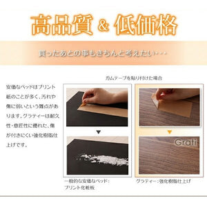 連結ベッド キング ワイド 2人 3人 4人 家族 つなげる 2台 連結 分割 ファミリー 親子 フレームのみ ローベッド ロータイプ 低い 北欧 おしゃれ アンティーク