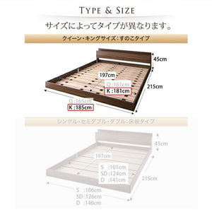キングベッド 家族 ファミリー 親子 ワイド マットレス付き ローベッド ロータイプ 低い 宮 棚 携帯 リモコン 収納 コンセント スマホ 充電 電気 ヴィンテージ