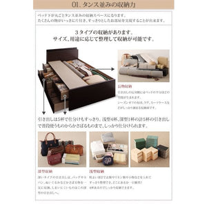 セミダブルベッド 一人暮らし マットレス付き チェスト ベッド下 収納 引き出し 大容量 宮 棚 携帯 コンセント スマホ 充電 北欧 おしゃれ アンティーク