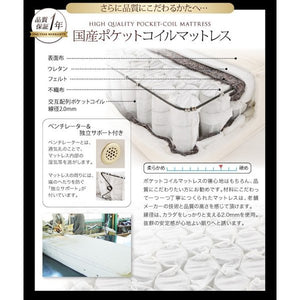 セミダブルベッド 一人暮らし SD マットレス付き ローベッド ロータイプ フロア 低床 低い ヘッドレス デザイナーズ ホテル モダン 高級 メンズ