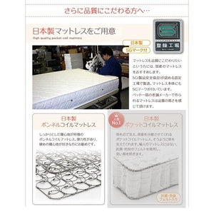 連結ベッド 幅180 キング ワイド 3人 4人 家族 つなげる 2台 分割 ファミリー マットレス付き ロー 低い 宮 棚 携帯 収納 照明 ライト コンセント スマホ 充電