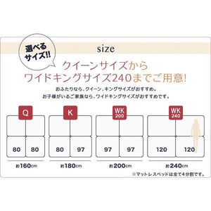 連結ベッド ワイド 2台 セット 2人 3人 4人 家族 つなげる 分割 ファミリー 脚付き マットレスベッド パッドシーツ付 ロー 低い 北欧 おしゃれ アンティーク