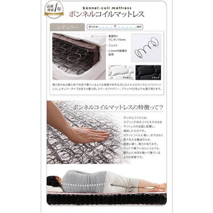 セミダブルベッド 一人暮らし マットレス付き ローベッド 低い 宮 棚 携帯 リモコン 収納 照明 読書 ライト 電気 コンセント スマホ 充電 ヴィンテージ