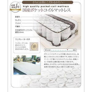 セミダブルベッド 一人暮らし マットレス付き ローベッド 低い 宮 棚 携帯 リモコン 収納 照明 読書 ライト 電気 コンセント スマホ 充電 ヴィンテージ