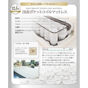 セミダブルベッド 一人暮らし マットレス付き 脚 足 宮 棚 携帯 リモコン 収納 照明 読書 ライト 電気 コンセント スマホ 充電 すのこ 通気性 カビ ヴィンテージ