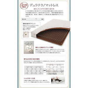セミダブルベッド 一人暮らし SD マットレス付き チェスト ベッド下 収納 引き出し 大容量 宮 棚 携帯 リモコン 照明 読書 ライト 電気 コンセント スマホ 充電