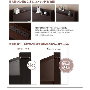 シングルベッド 一人 マットレス付 チェスト 収納 引き出し 大容量 宮 棚 携帯 コンセント スマホ 充電 布団可 すのこ 通気性 カビ 北欧 おしゃれ アンティーク