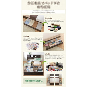 ダブルベッド 2人 フレームのみ チェストベッド ベッド下収納 引き出し 大容量 宮 棚 携帯 リモコン 収納 照明 読書灯 ライト 電気 コンセント スマホ 充電