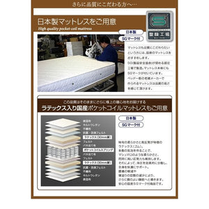 シングルベッド 一人暮らし マットレス付き チェスト ベッド下 収納 引き出し 大容量 宮 棚 携帯 照明 読書 ライト コンセント スマホ 充電 ヴィンテージ