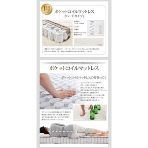 セミダブルベッド 一人暮らし SD マットレス付き 跳ね上げ式ベッド ガス圧 ベッド下 収納付き 大容量 宮 棚 携帯 リモコン 収納 コンセント スマホ 充電 電気