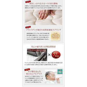 セミダブルベッド 一人暮らし マットレス付き チェスト ベッド下 収納 引き出し 大容量 宮 棚 携帯 コンセント スマホ 充電 北欧 おしゃれ アンティーク