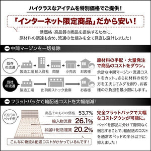 シングルベッド 一人暮らし マットレス付き チェストベッド ハイタイプ ベッド下収納 引き出し 大容量 ヘッドレス 布団可 フラット床板 箱型 ホテル モダン 高級