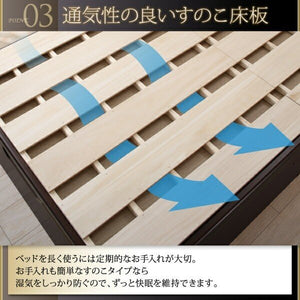 セミダブルベッド 一人暮らし マットレス付き 跳ね上げ式ベッド ガス圧 ベッド下 収納付き 大容量 宮 棚 携帯 収納 携帯 スマホ 充電 コンセント ヴィンテージ