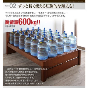 セミダブルベッド 一人 マットレス付 ロー 低い 高さ調節 宮 棚 携帯 収納 携帯 スマホ 充電 コンセント 布団可 すのこ 通気性 カビ 北欧 おしゃれ アンティーク