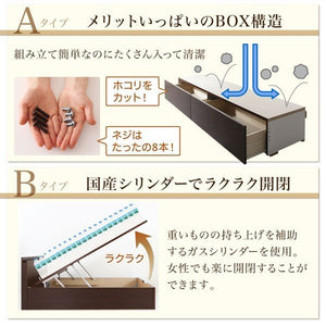 連結ベッド 幅240 キング ワイド 3人 4人 家族 つなげる 2台 分割 ファミリー マットレス付 チェスト 収納 引き出し 跳ね上げ ガス圧 棚 携帯 コンセント スマホ