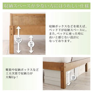 ベッド シングル 2台セット 兄弟 家族 親子 マットレス付き 脚 足 ヘッドボード 薄型 すのこ 通気性 除湿 カビ 北欧 おしゃれ モダン アンティーク 布団対応