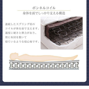 セミダブルベッド 一人暮らし SD マットレス付き 脚付き 足付 ルンバ フラットヘッドボード 薄型 姫系 かわいい ガーリー シャビー アンティーク プリンセス