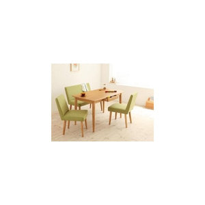 ダイニングテーブル ダイニングテーブルセット 4点 4人用 (C) (幅115+ソファー+椅子×2) 机 ブラウン 茶色 ソファー 赤