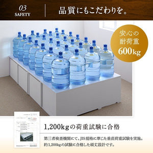セミダブルベッド 一人暮らし マットレス付き チェスト ベッド下 収納 引き出し 大容量 宮 棚 携帯 コンセント スマホ 充電 布団可 フラット床板 箱型