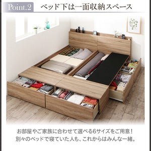 セミシングルベッド 一人暮らし コンパクト 小さい マットレス付 チェスト 収納 引き出し 大容量 連結可 つなげる 宮 棚 携帯 コンセント スマホ 充電 ロー 低い